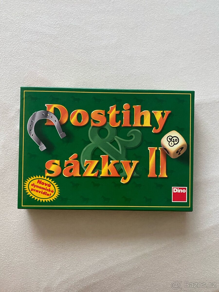 Desková hra - Dostihy a sázky