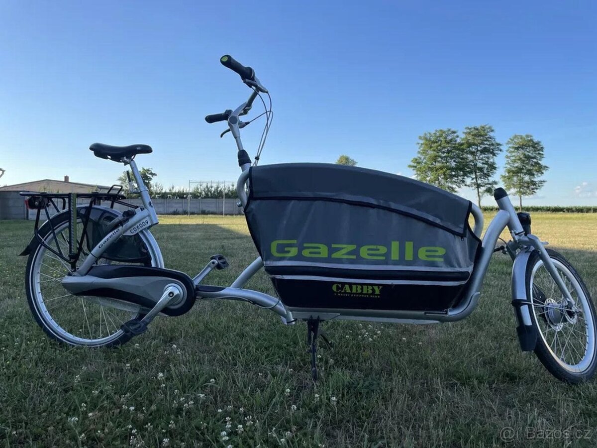Nákladní kolo Cargo bike Gazelle Cabby