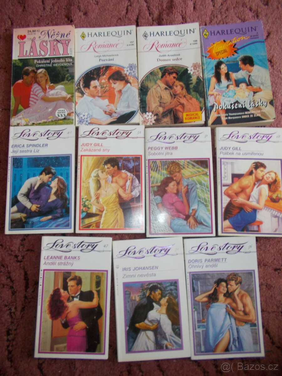 Knihy Love story a Harlequin 11 ks