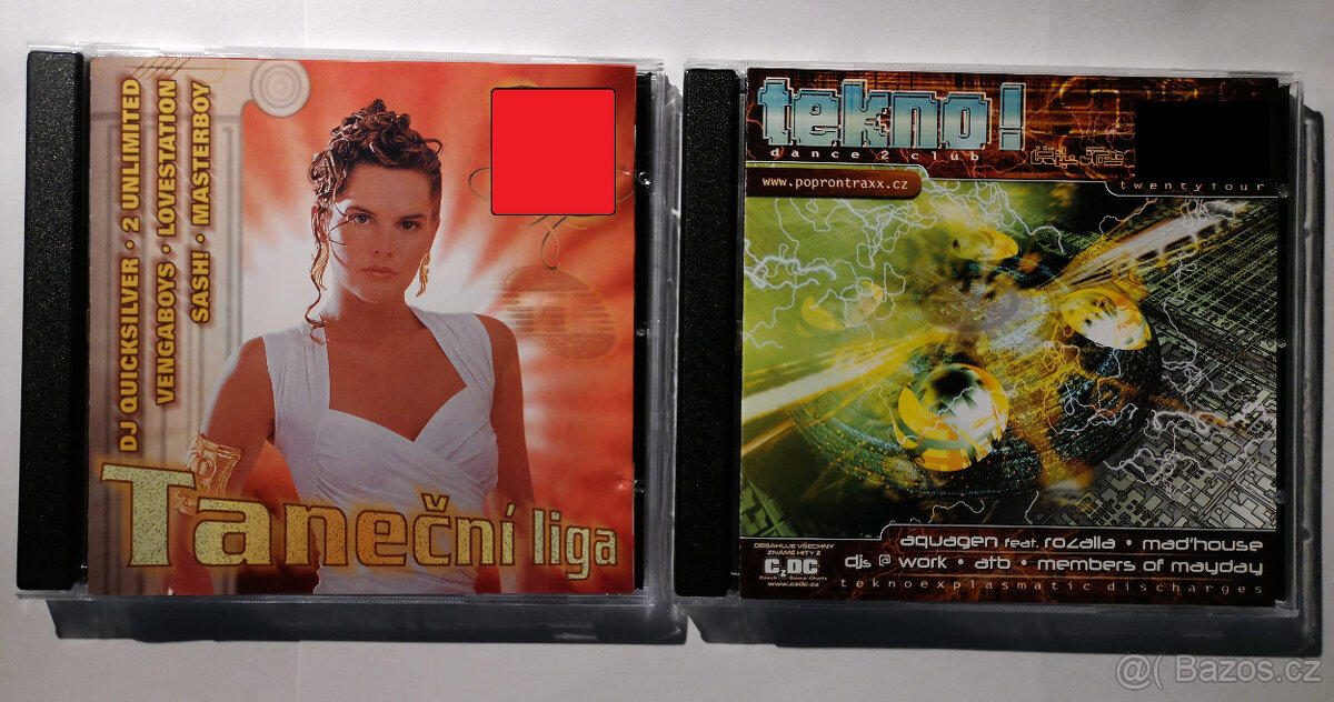 TANEČNÍ LIGA / TEKNO - Original výběry na CD