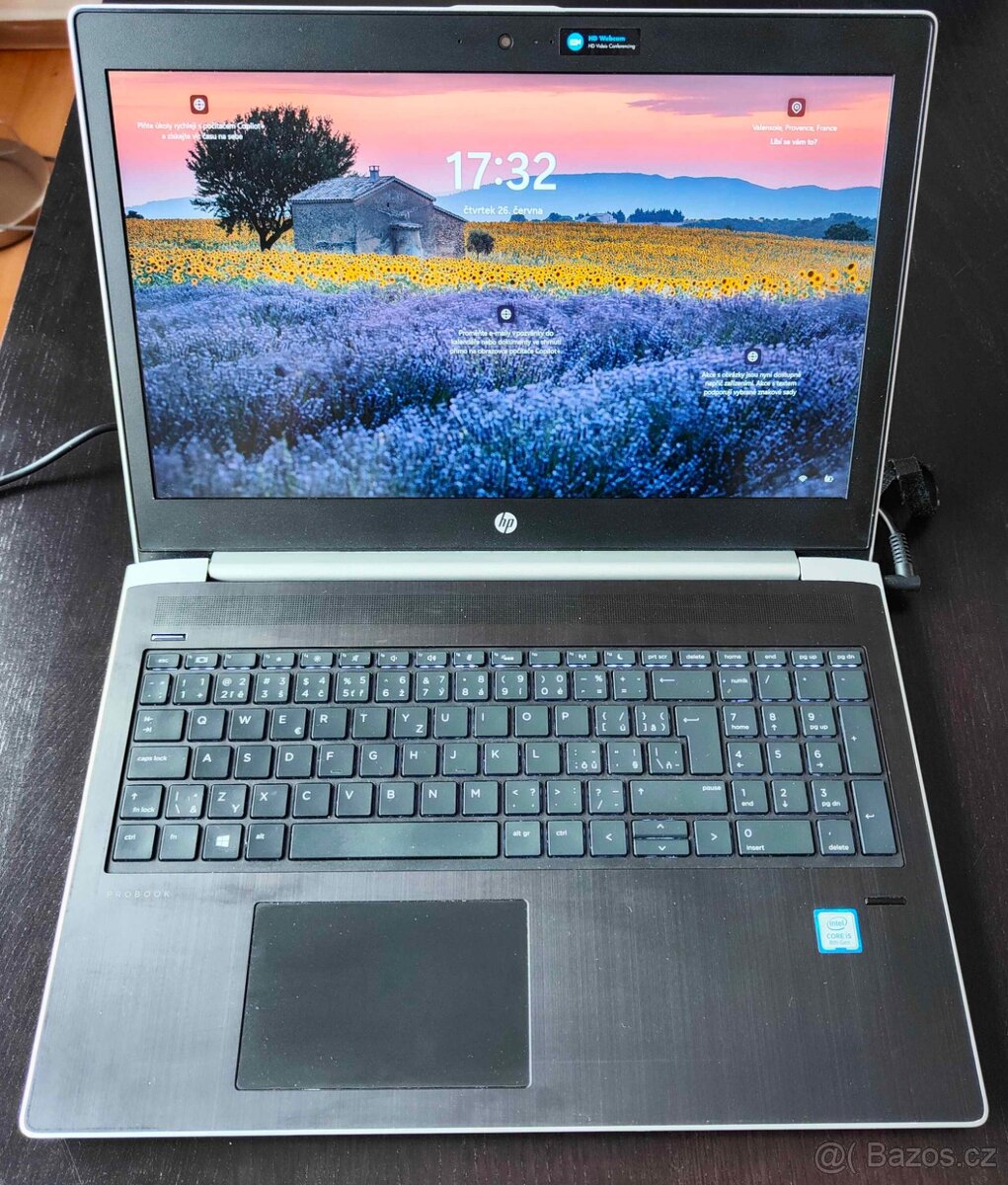 HP ProBook 450 G5, I5 8250U ,16 GB RAM, 256 GB SSD,W11