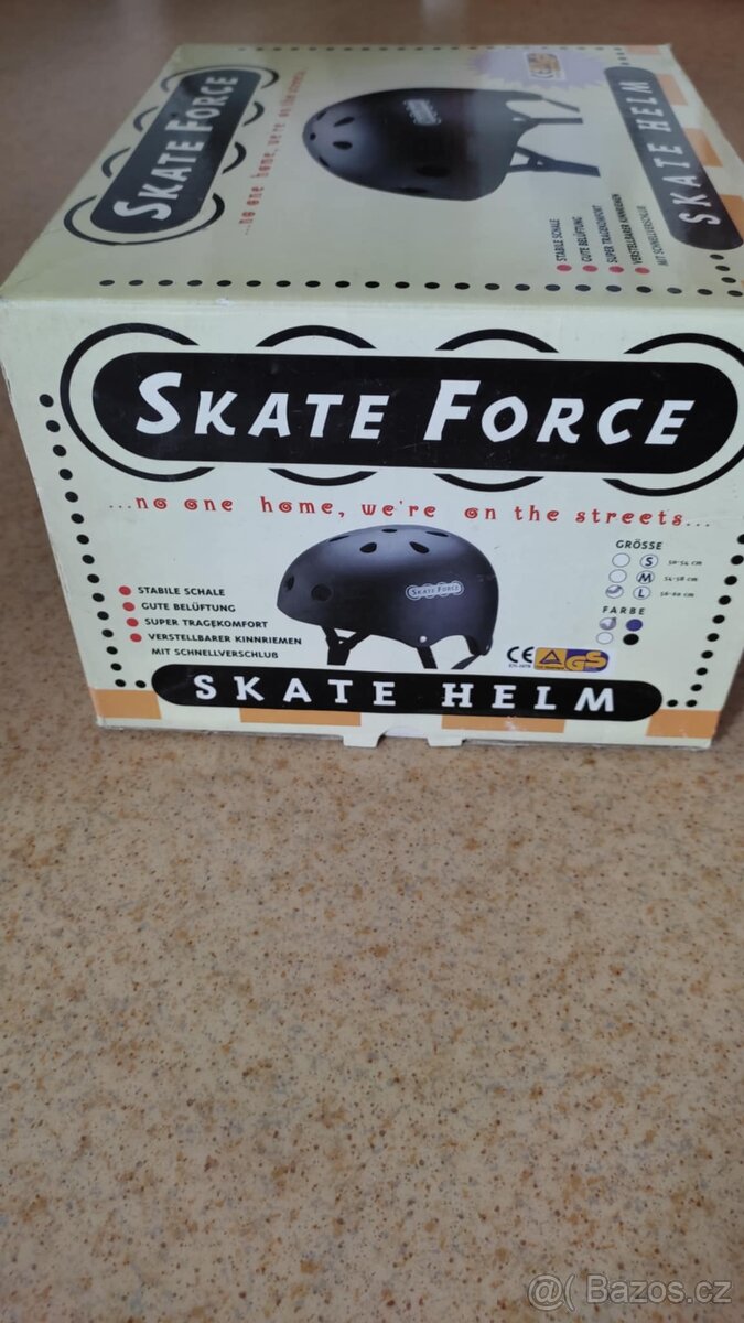 Helma na skate apod. vel.L - nepouzita - Brno