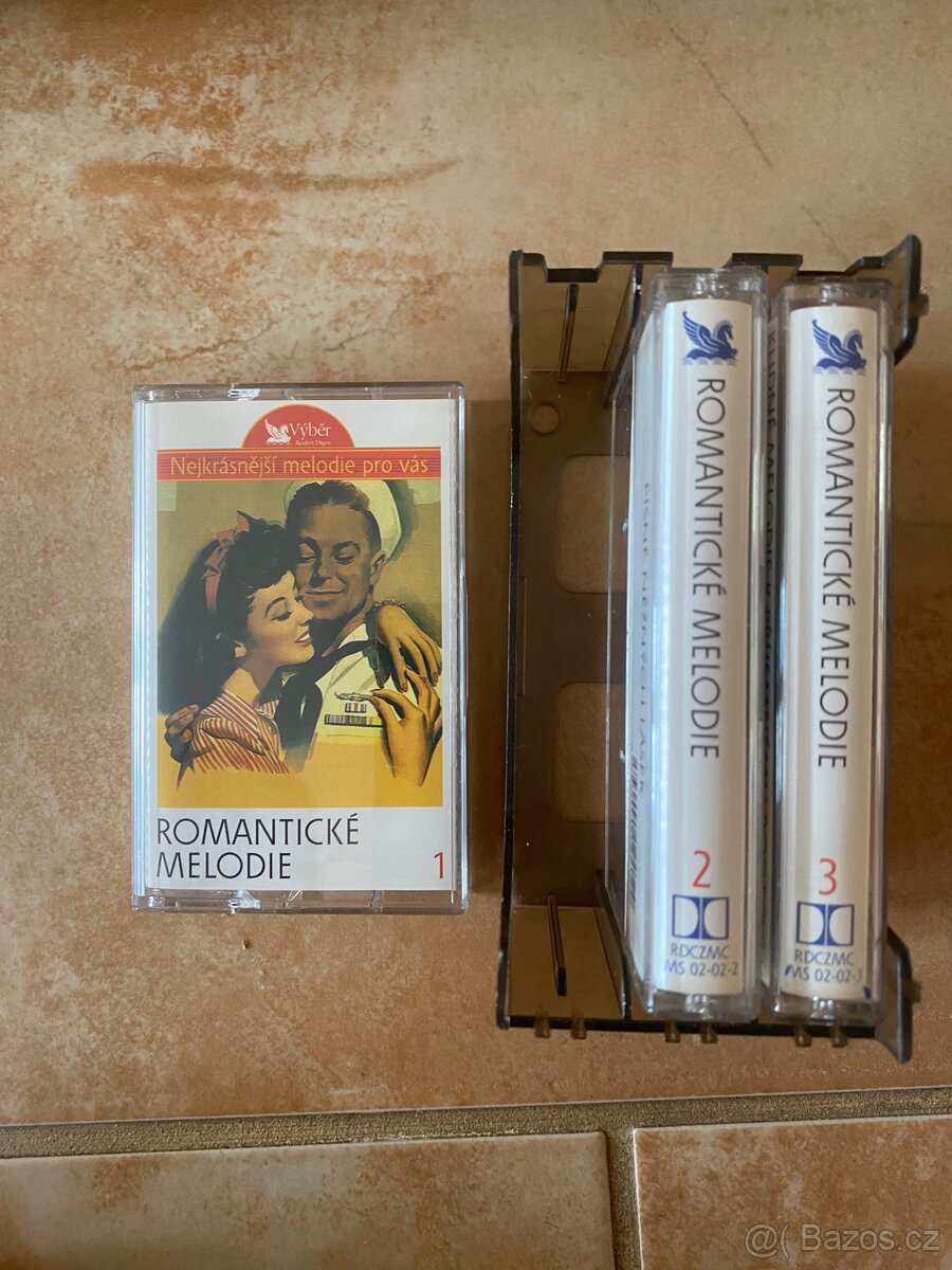Kazety romantické melodie