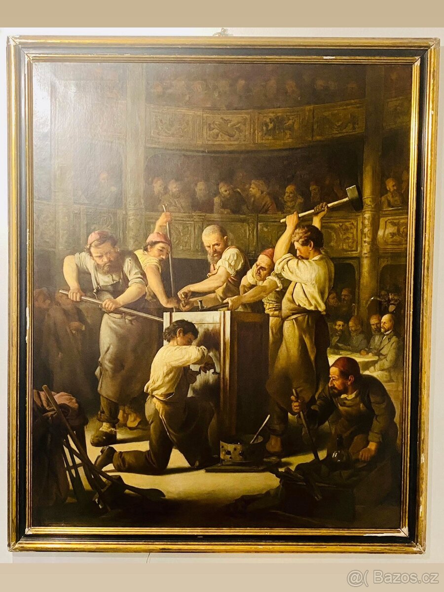 Svobodní Zednáři (Václav Brožík) . ´ .
