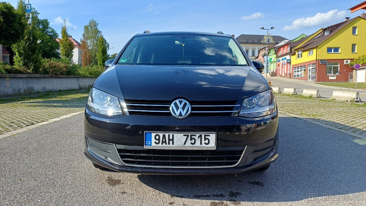 VW SHARAN 2.0 TDi, 110 kW, 7 míst, 2016