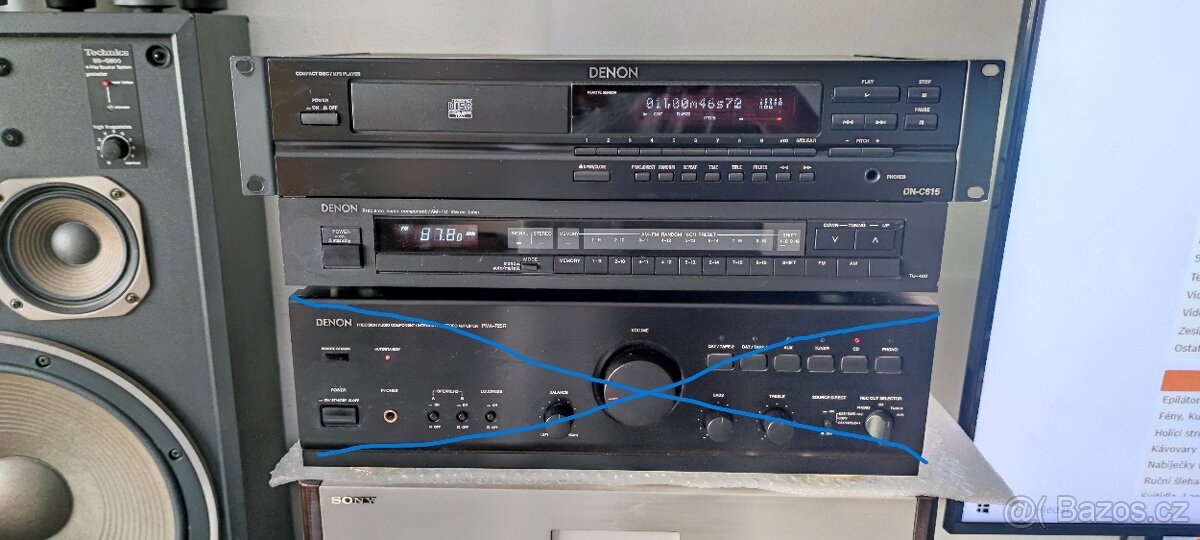 DENON DNC 615 DENON TU 400