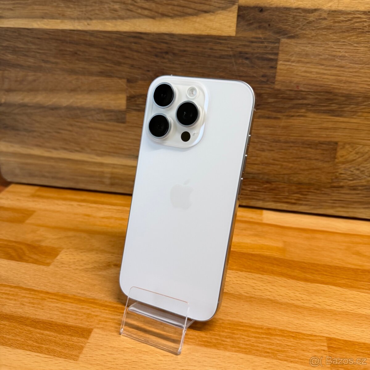 IPhone 16 Pro 128GB, bílý, 100% baterie, eSIM (rok záruka)