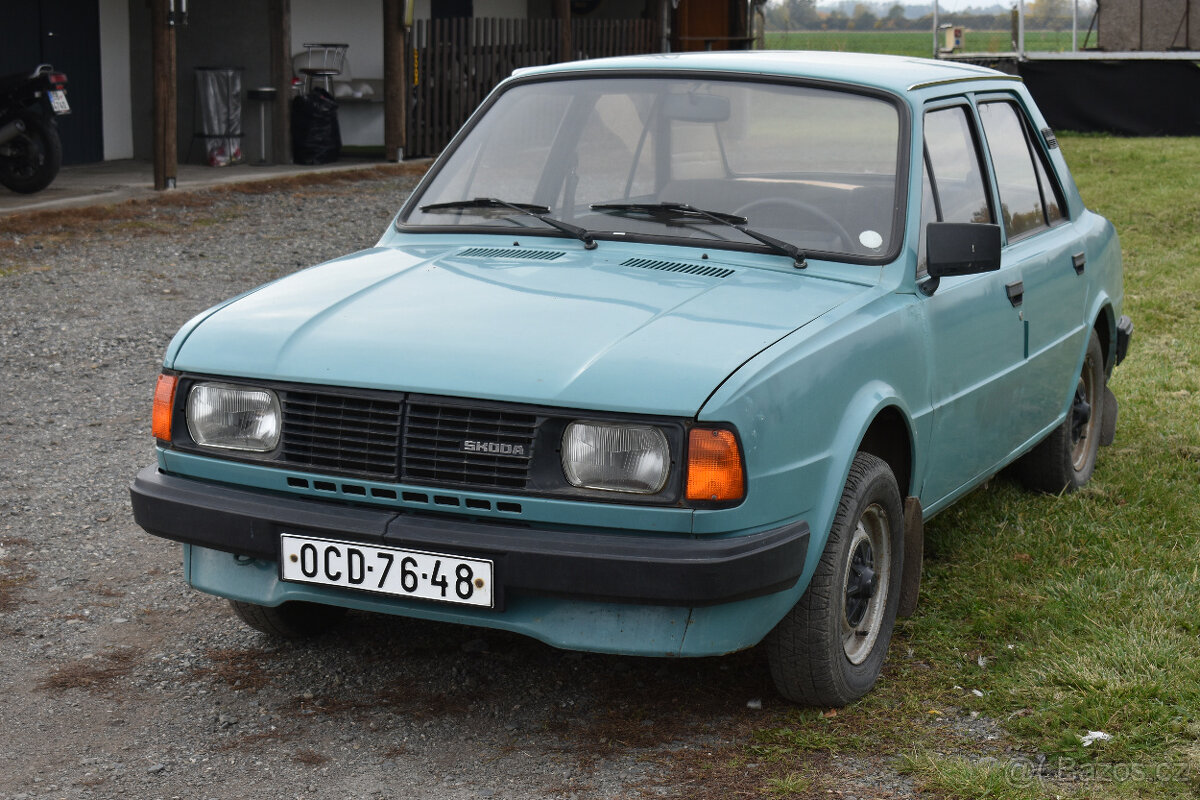 Škoda 105 S, 33,1KW,rv.1984,60tkm,1.MAJ