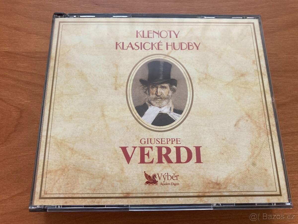 CD s klasickou hudbou - Beethoven, Mozart, Verdi