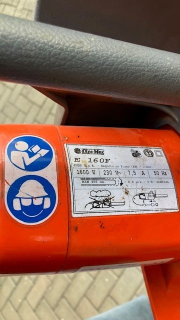 elektrická pila Mountfield - typ OLEOMAC E-160F