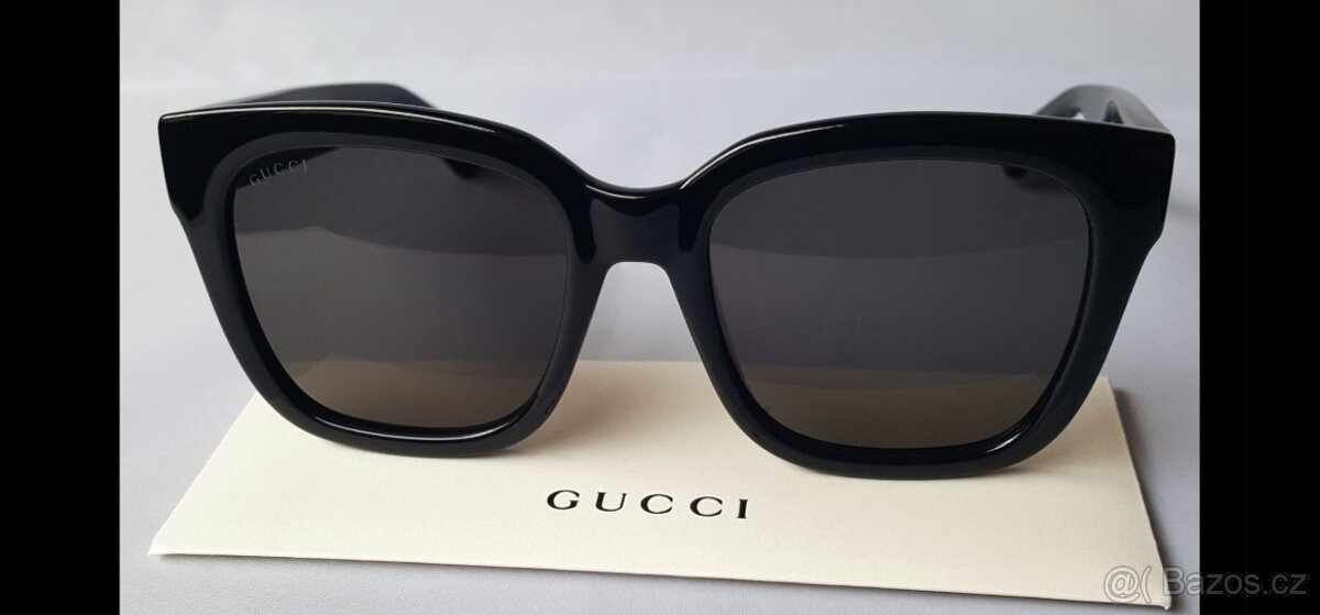 Gucci Gold Clubmaster - slnečné okuliare