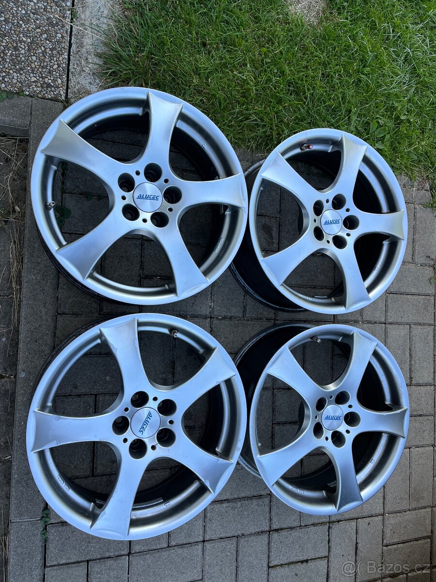 4x alu disky 5x100 R17 audi, vw, škoda, subaru, seat