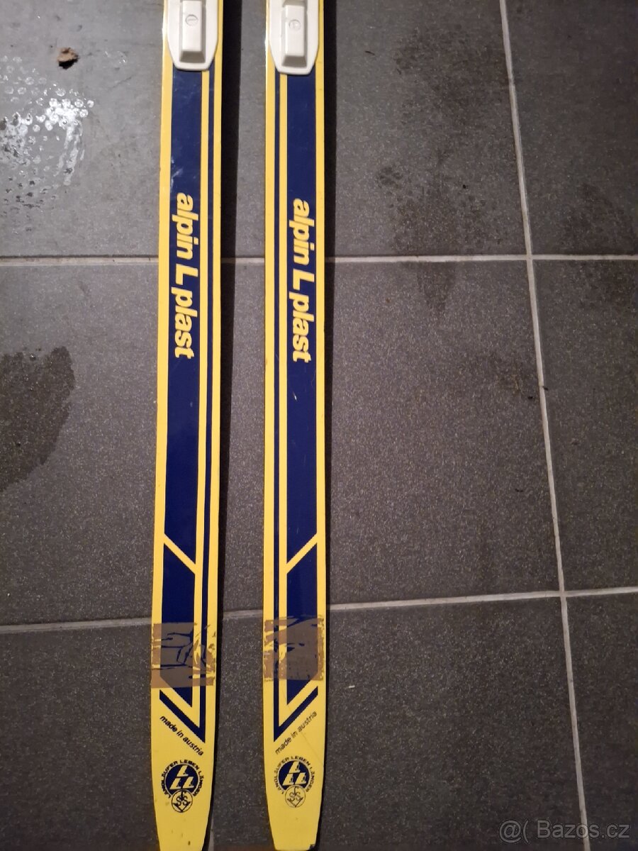 Bezky Alpin, vazani Salomon, delka cca 196cm