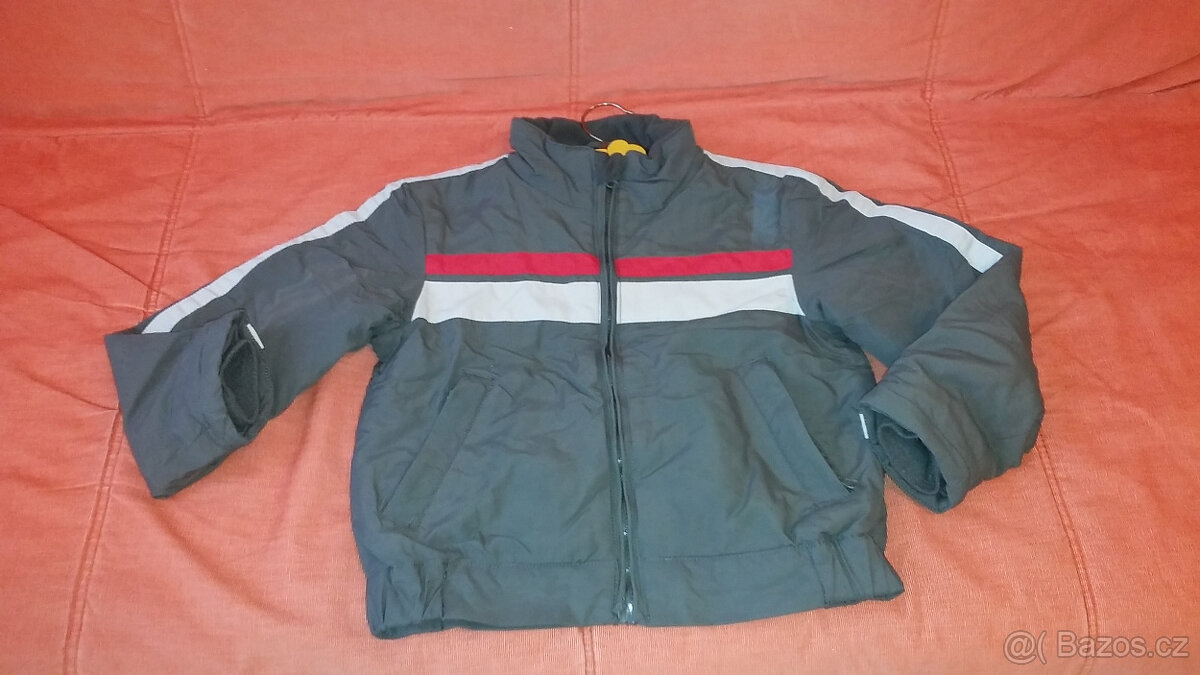 ZIMNÍ CHLAPECKÁ BUNDA - vel. 128