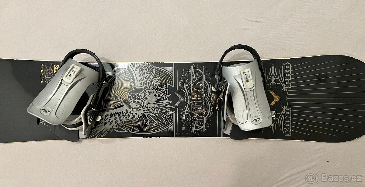 Snowboard Nitro 148cm a SNB boty EU 44