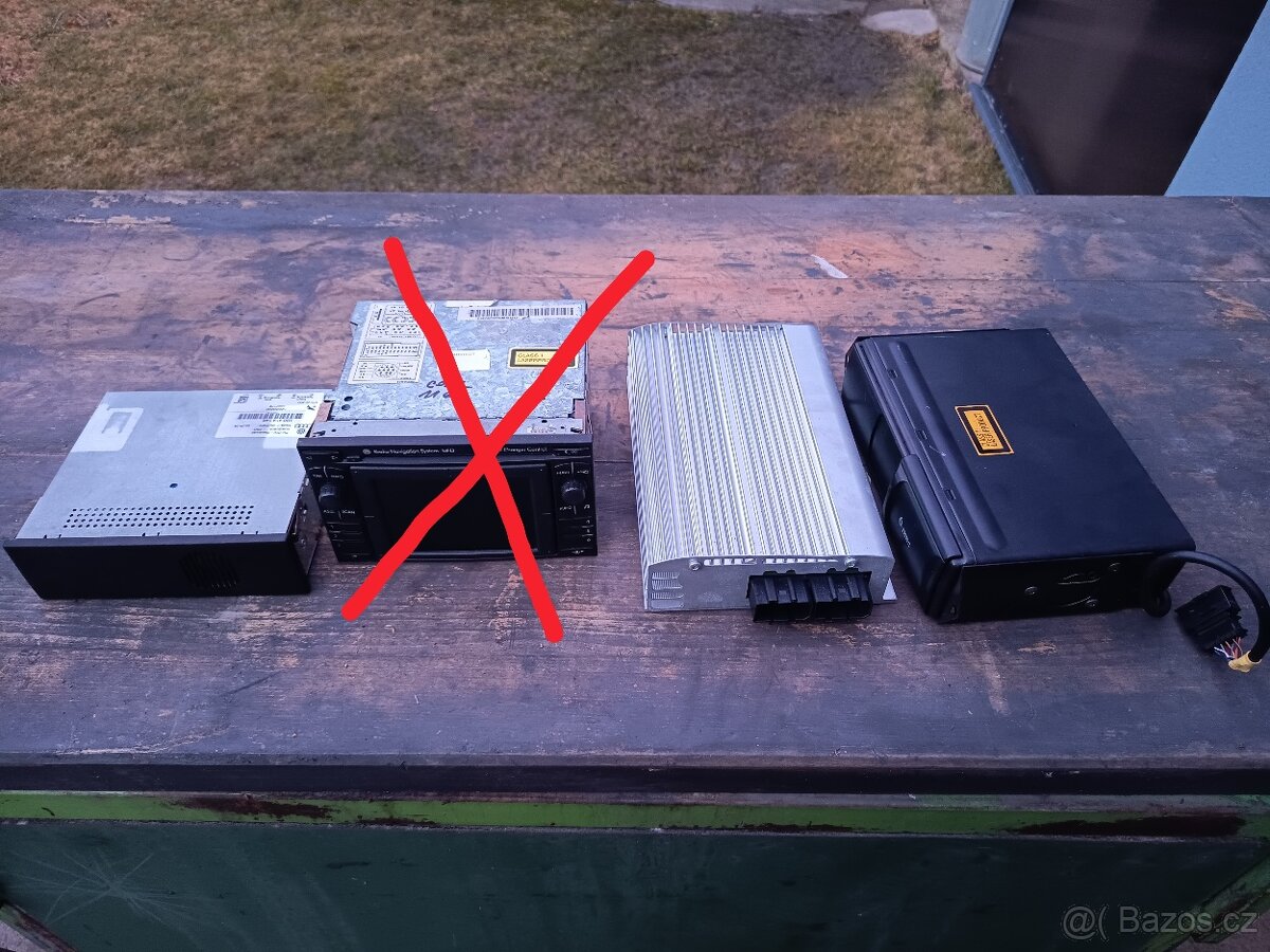 zesilovač, tv tuner, Cd changer