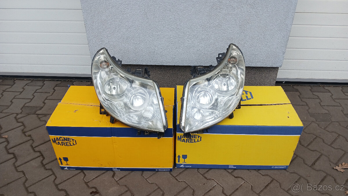 Přední světla Boxer, Ducato, Jumper H7/H1