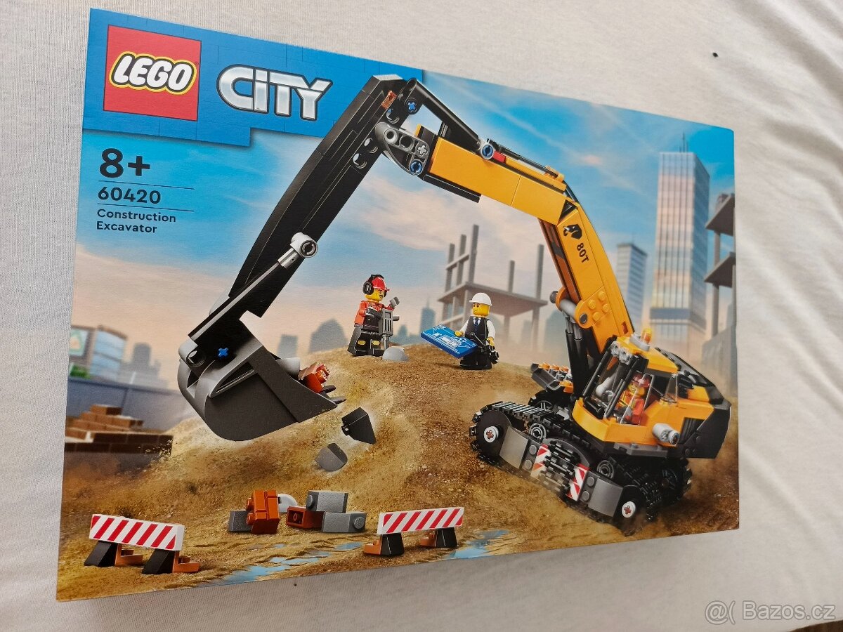 Lego City 60420 Žlutý bagr