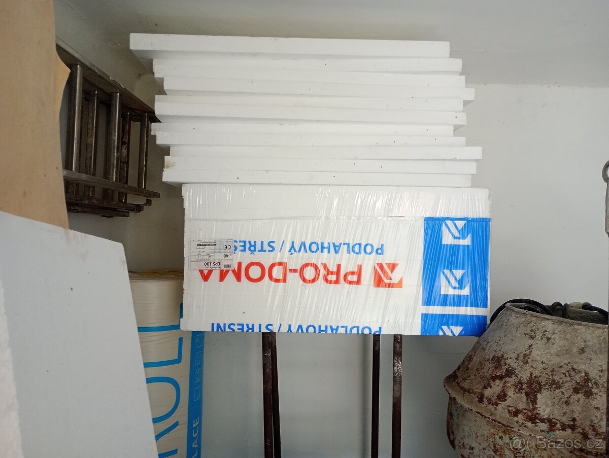 Podlahový polystyren,40 mm