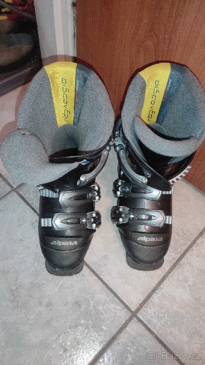 Dětské boty na lyže Alpina velikost 210