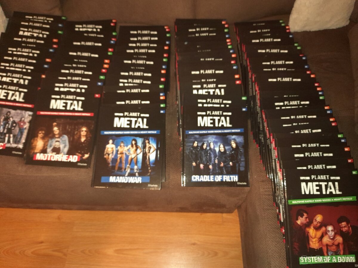 Hudební knížky PLANET METAL