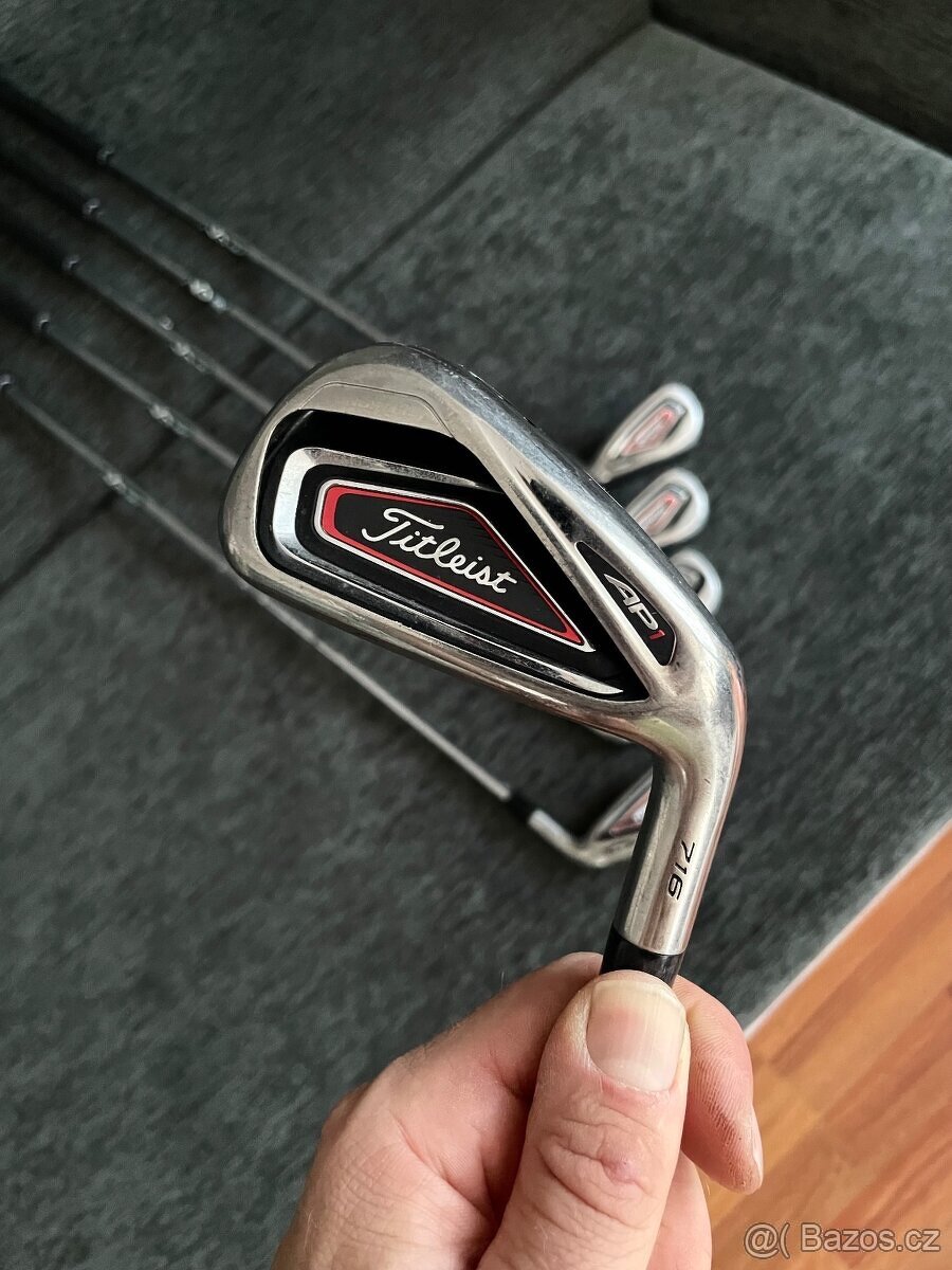 Pánská železa Titleist AP1 716, 5-PW, stiff, top stav