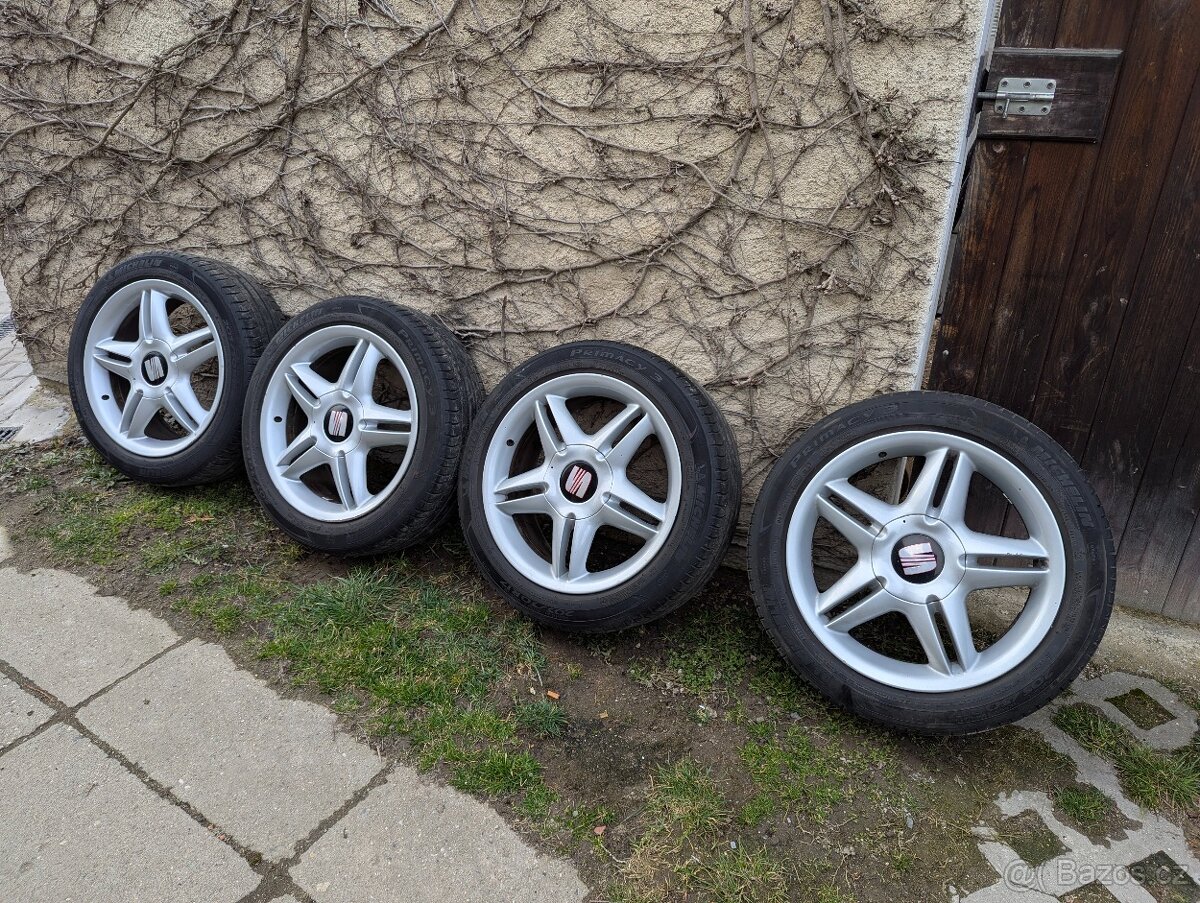 Kola SEAT R17 TOP SPORT + pneu Michelin