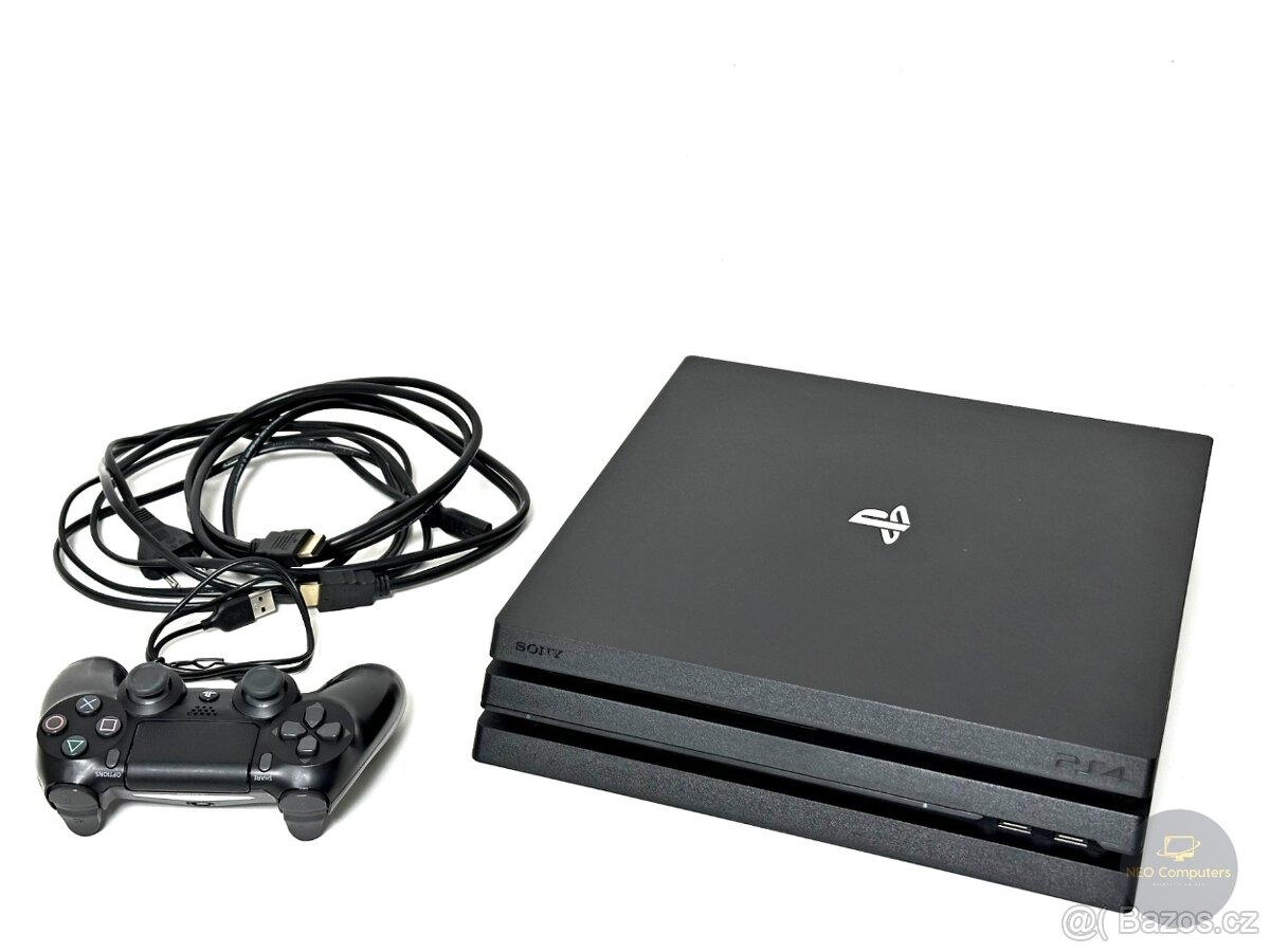 Konzole Sony PS4 PlayStation 4 Pro 1TB CUH-7216B + ovladač