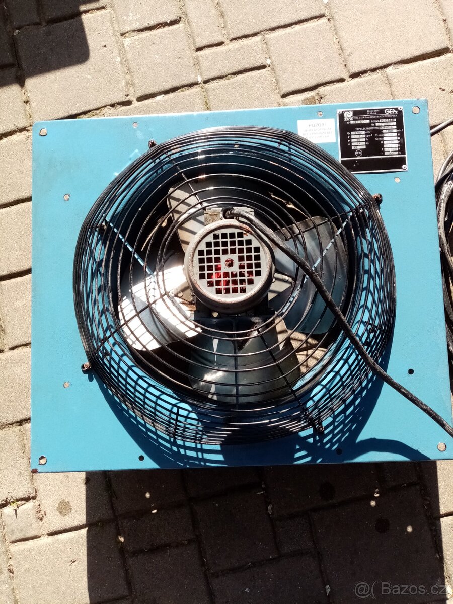 Odtahový ventilátor