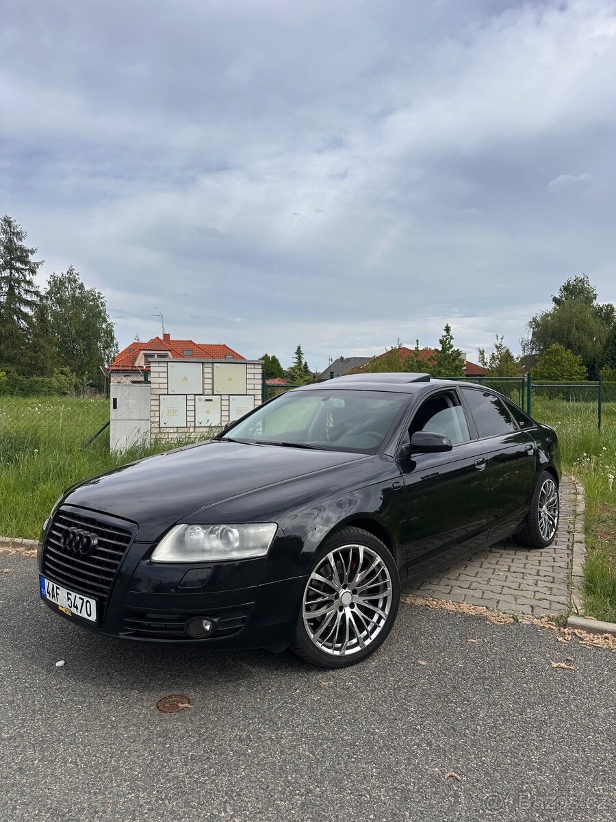 Audi A6 C6 3.0tdi 171kw, sedan, tažné, šibr, 2008