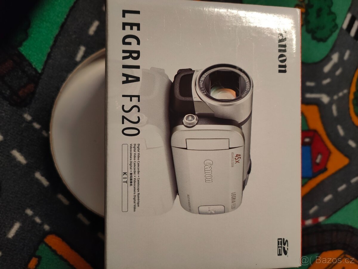 Videokamera Canon LEGRIA FS20 + brašna