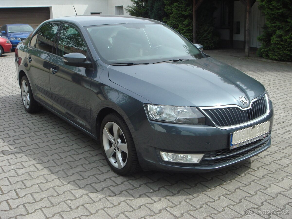 Škoda Rapid 1.6tdi 85kw 2015 102tkm
