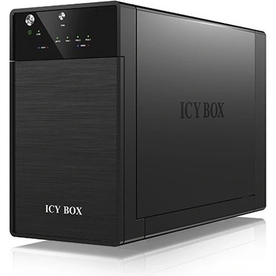 ICYBOX 3621U3 2x3.5 RAID. 2x 4TB HDD