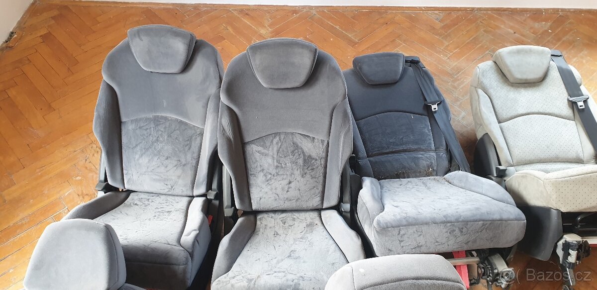 sedačky Citroen C8,Fiat Ulisse,Peugeot 807