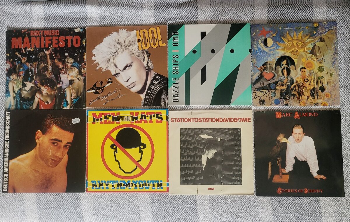 Prodám zahraniční LP desky pop, rock