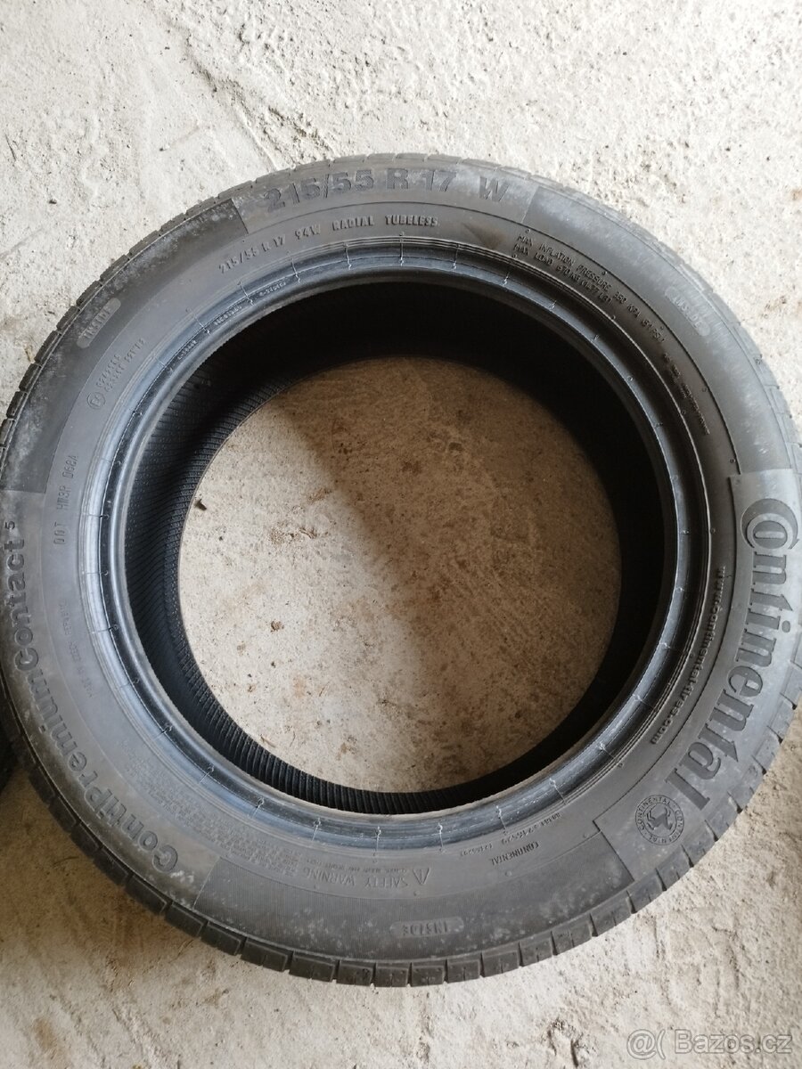Letní pneu 215/55 R17