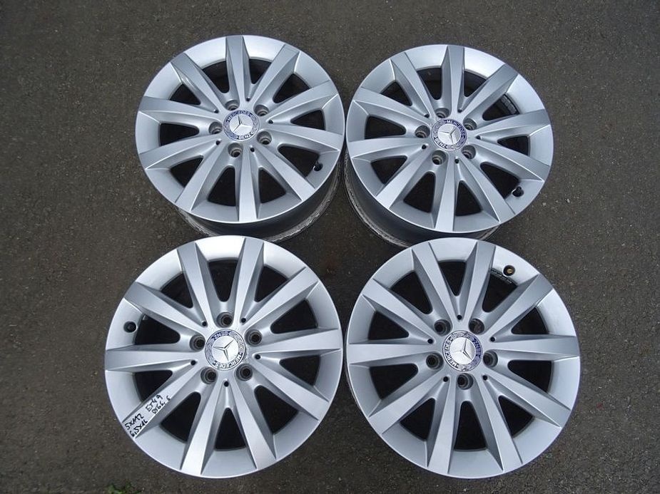 Alu disky origo Mercedes, 16", 5x112, ET 49, šíře 6,5J
