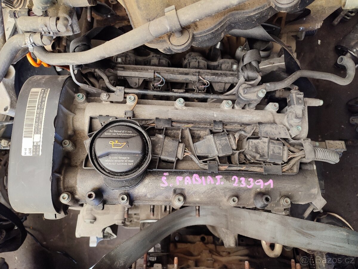 Prodám motor Škoda Fabia 1,4 BA č. 23391