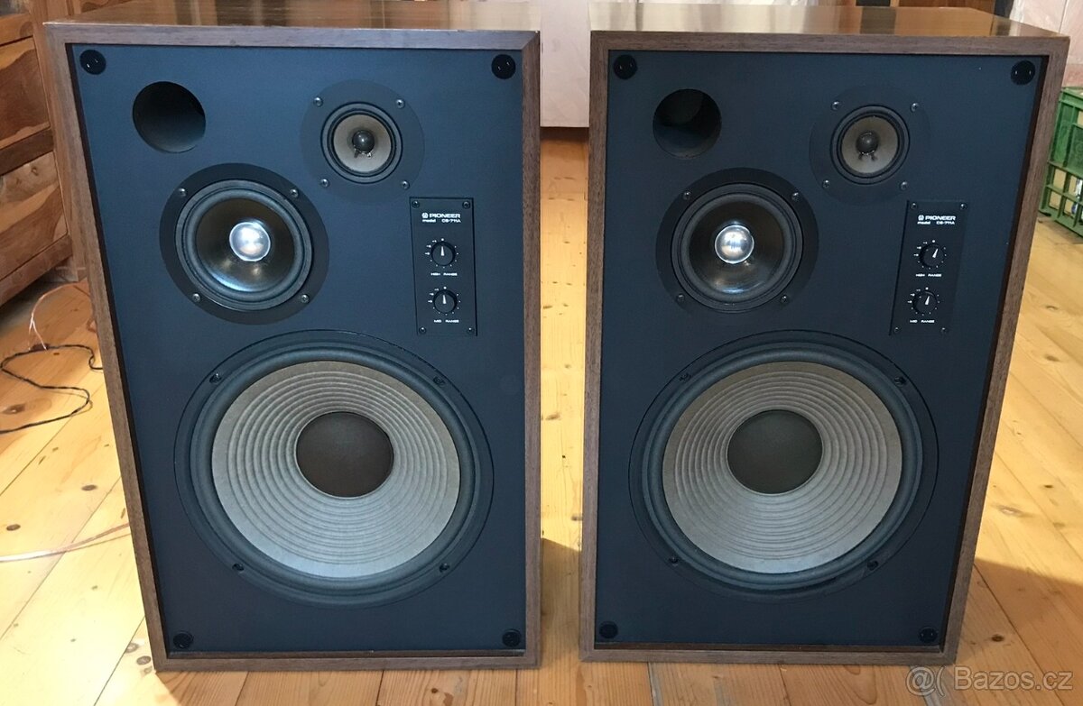 VINTAGE RARITNÍ REPRO PIONEER CS 711 (ROK 1976) SUPER STAV