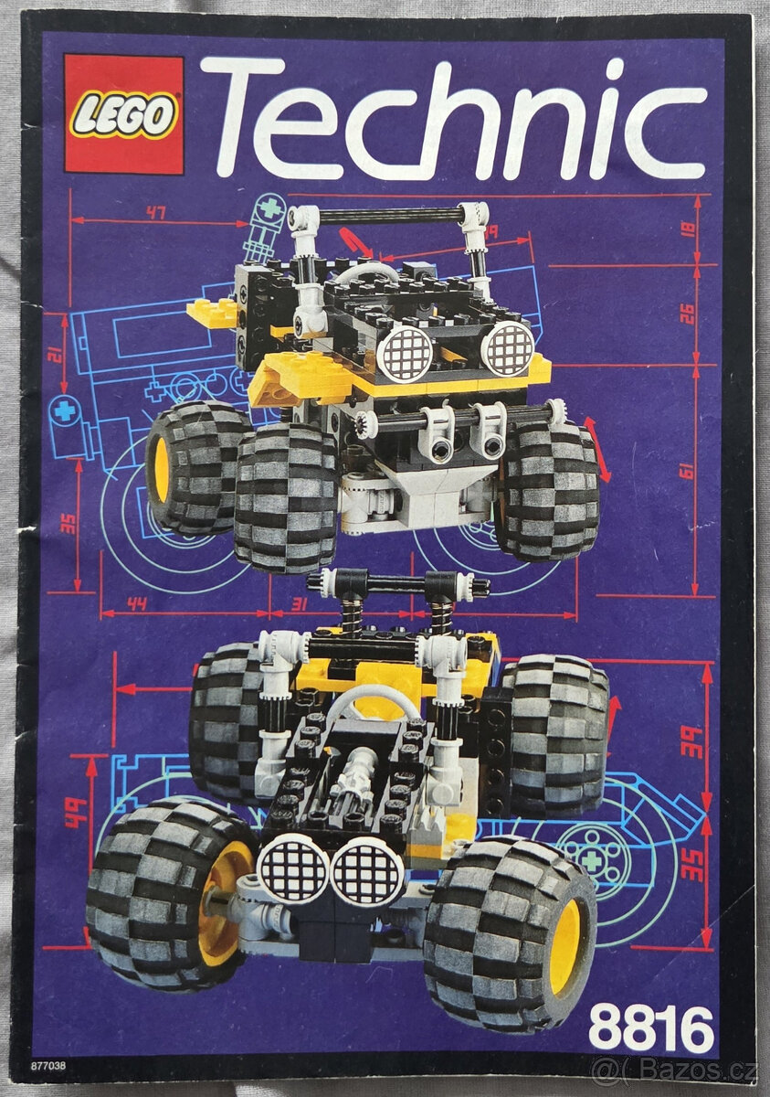 Lego Technic 8816, 90 roky, Na predaj