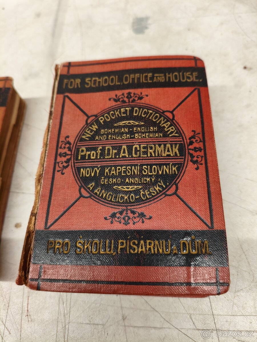 Retro slovník AJ-Č a Něm.-č