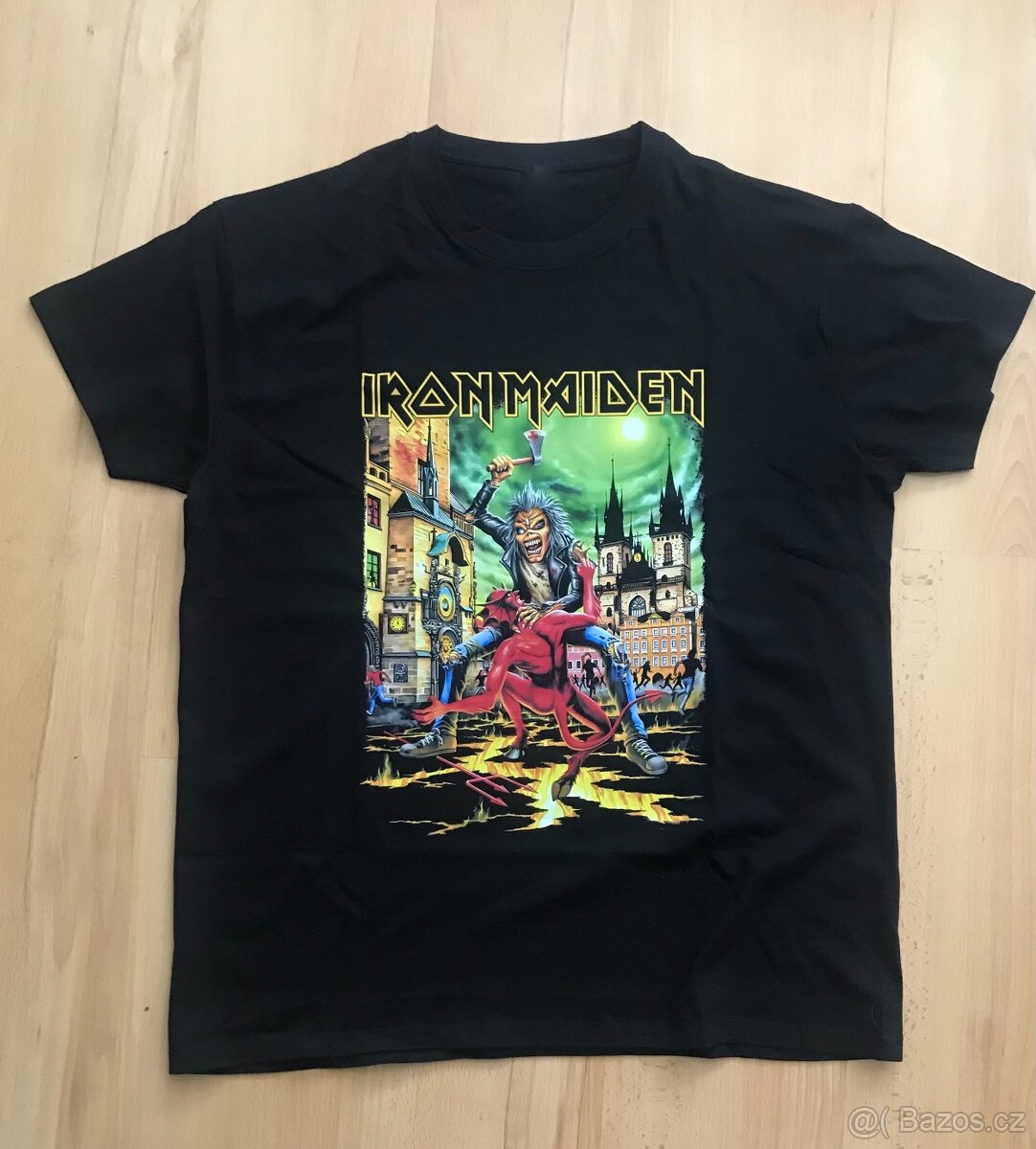 IRON MAIDEN Prague Tour 2025 - Tričko XL