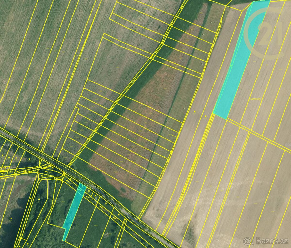 Olešník, zemědělské pozemky, 5 401,85 m2