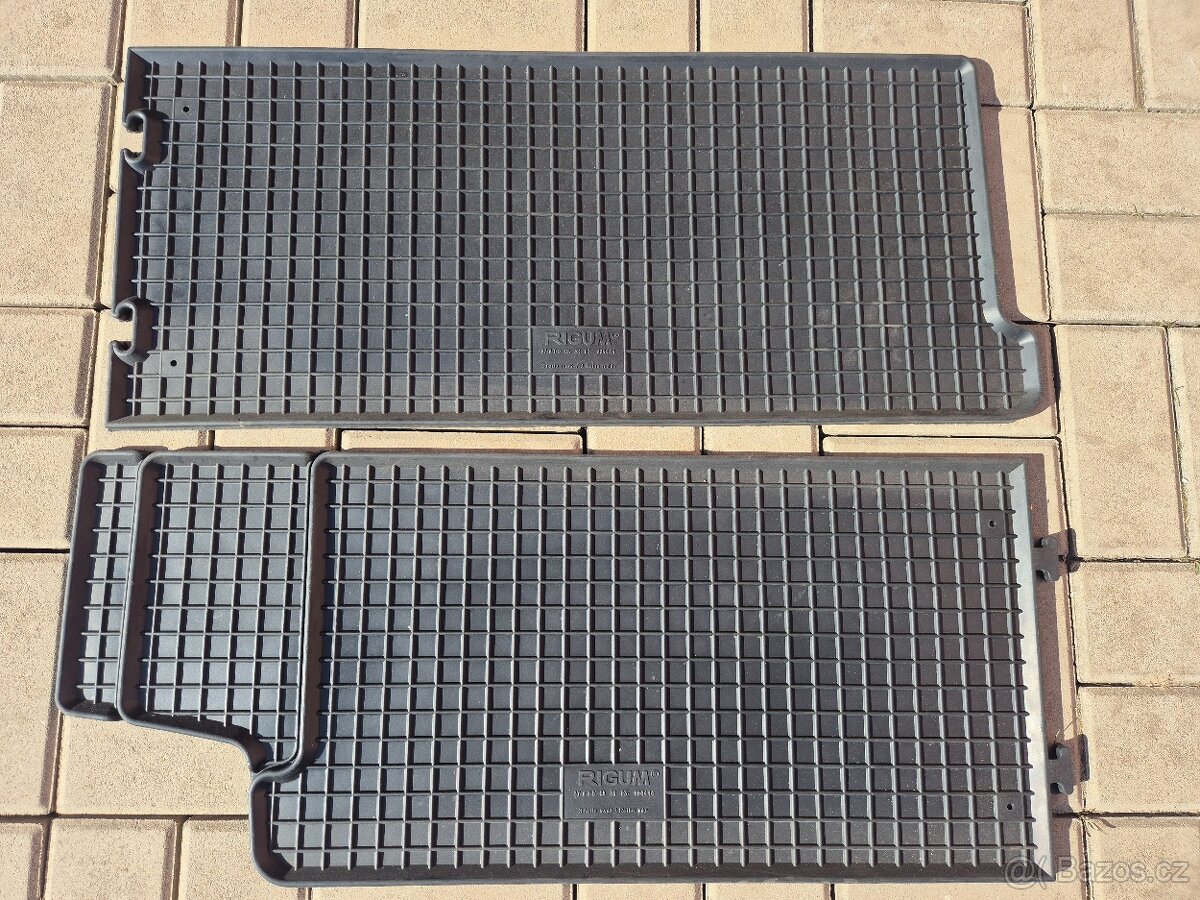 Gumové autokoberce VW Transporter, T5, T5.1,T6, T6.1