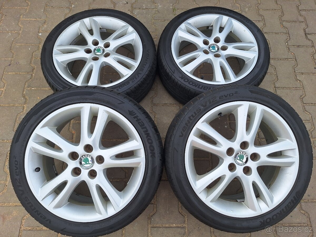 Disky originální Škoda Fabia II, Roomster 5x100 R16 Atria