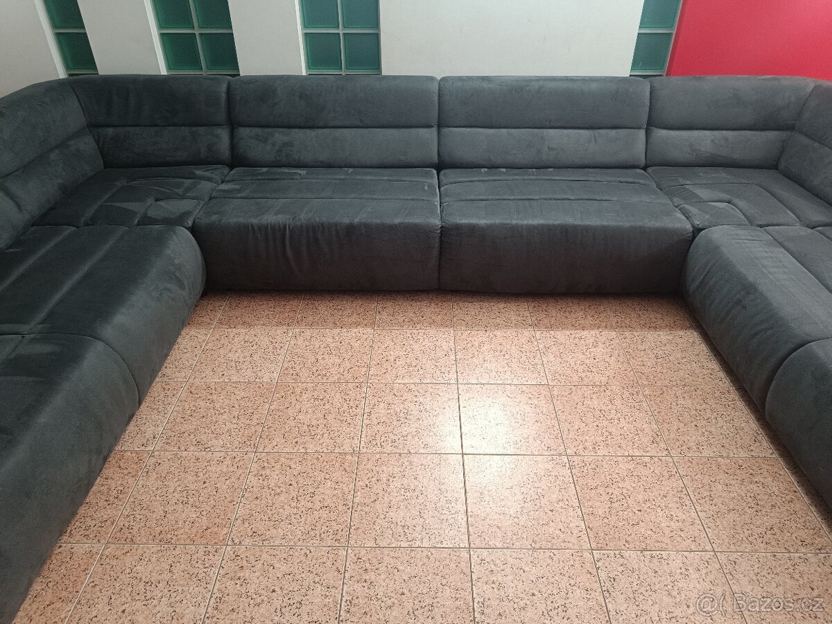 Rohová sedačka do U – 415x260x260