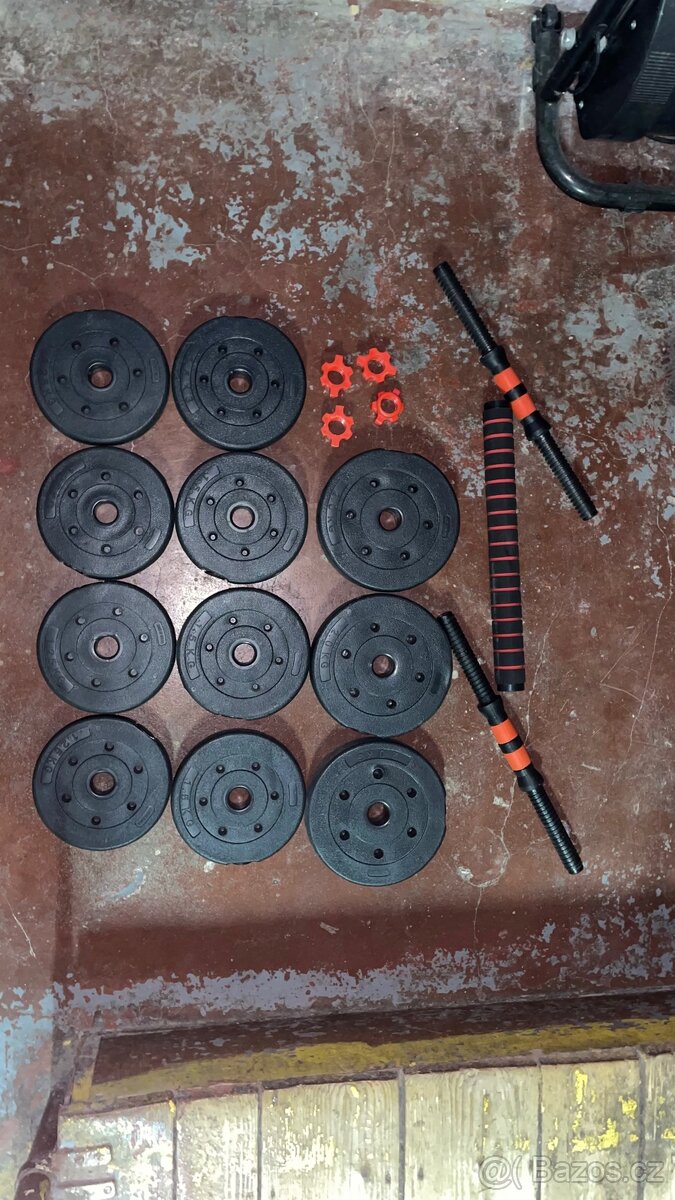 Fitness set činky