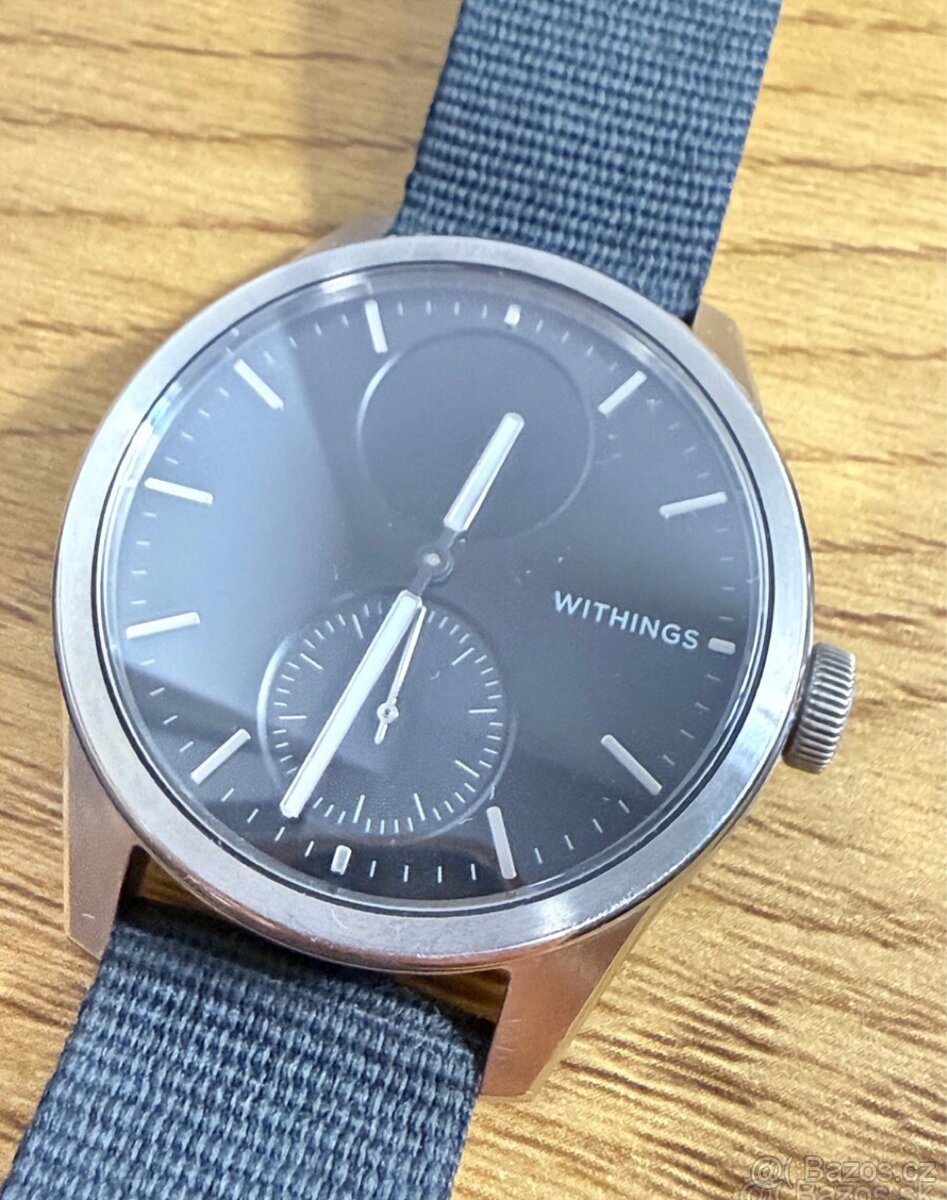 Withings Scanwatch 2 42 mm černé chytré smart hodinky