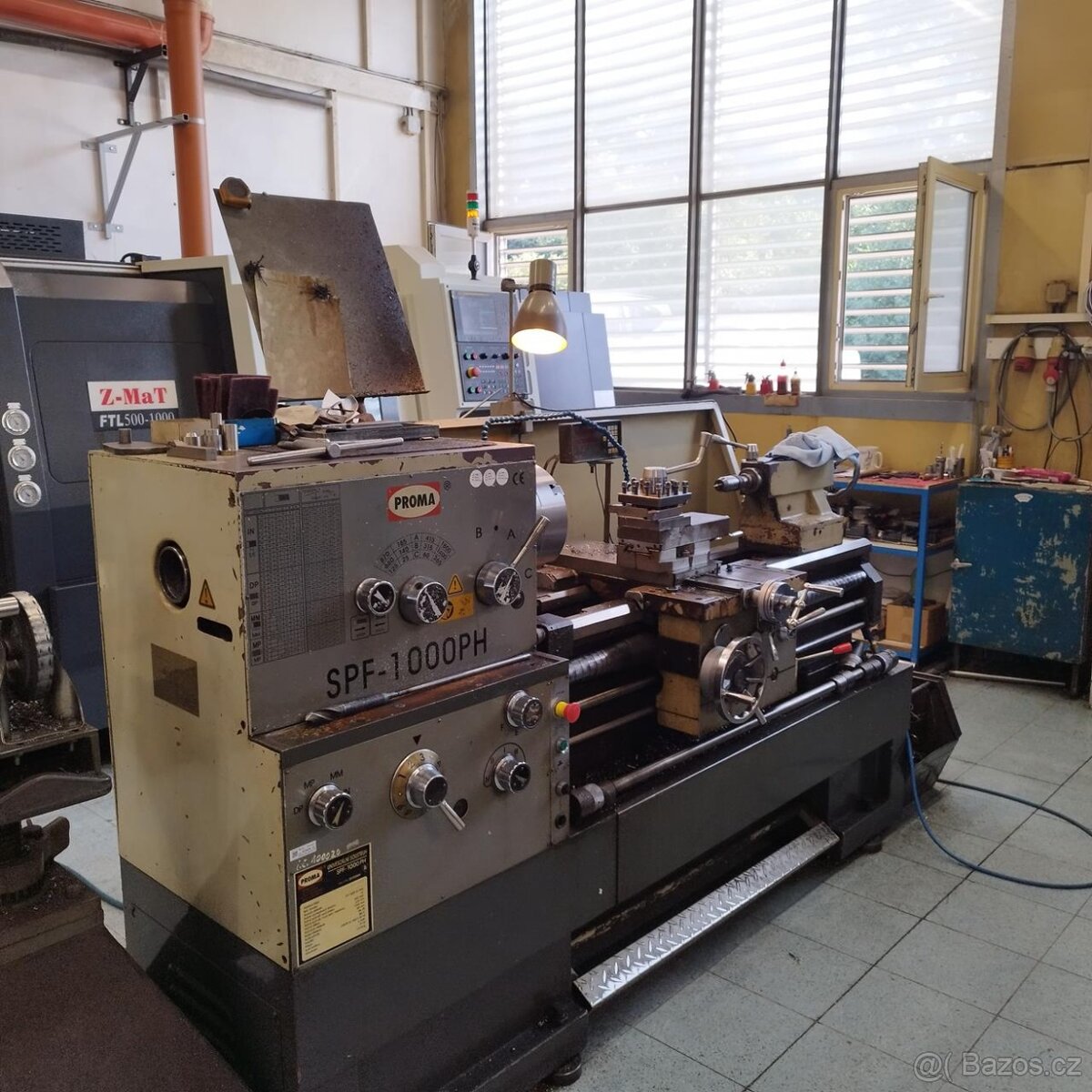Hrotový soustruh PROMA SPF-1000 PH