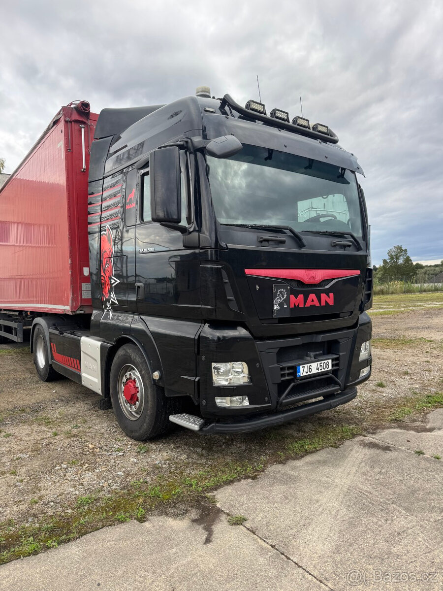 MAN TGX 18.500 (4x4 HydroDrive) tahač + hydraulika
